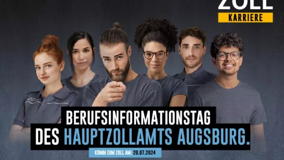 HZA-A: 23. Juni 2024 - Internationaler Tag des öffentlichen Dienstes / Zoll sucht auch in diesem Jahr interessierte Bewerber - Bild: presseportal.de