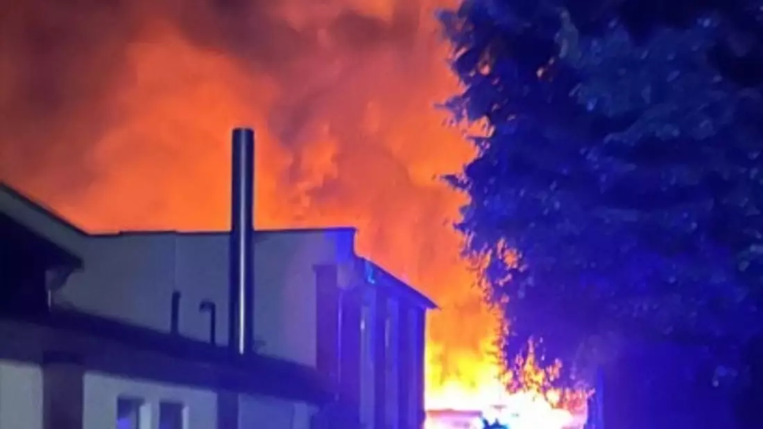 FW-OE: Industriebrand in Würdinghausen - Bild: presseportal.de