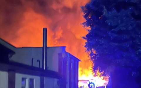 FW-OE: Industriebrand in Würdinghausen - Foto: presseportal.de