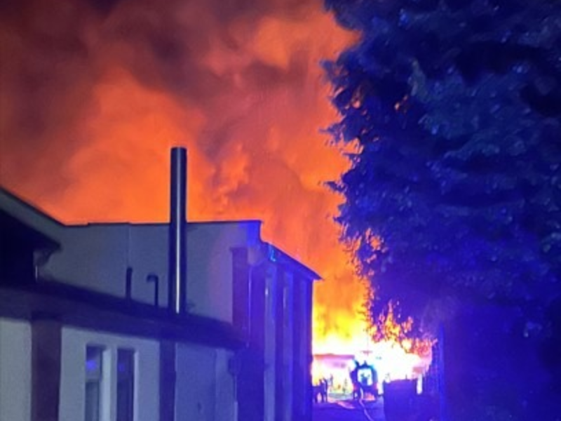 FW-OE: Industriebrand in Würdinghausen - Foto: presseportal.de