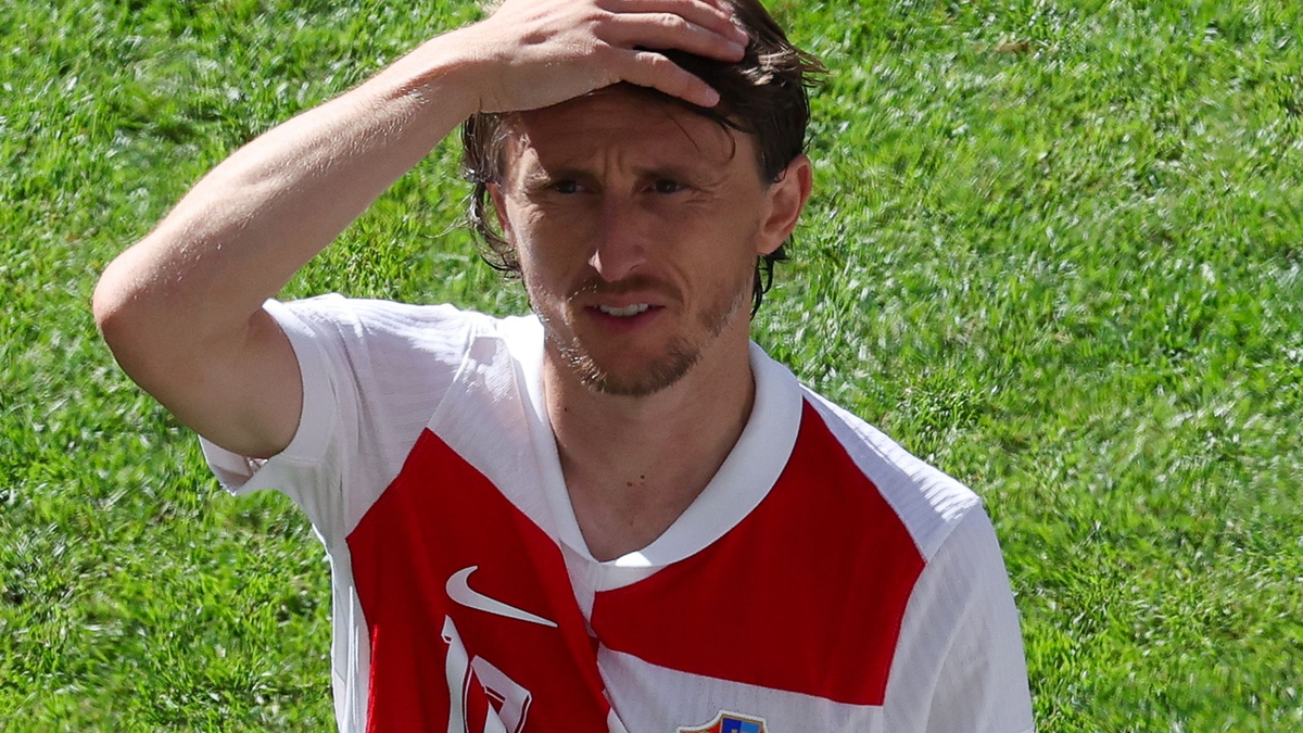 Kann dem kroatischen Spiel bislang nicht seinen Stempel aufdrücken: Luka Modric. - Foto: Jens Büttner/dpa