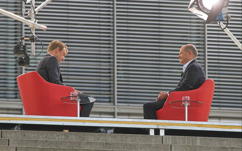 Markus Preiß und Olaf Scholz - Foto: über dts Nachrichtenagentur