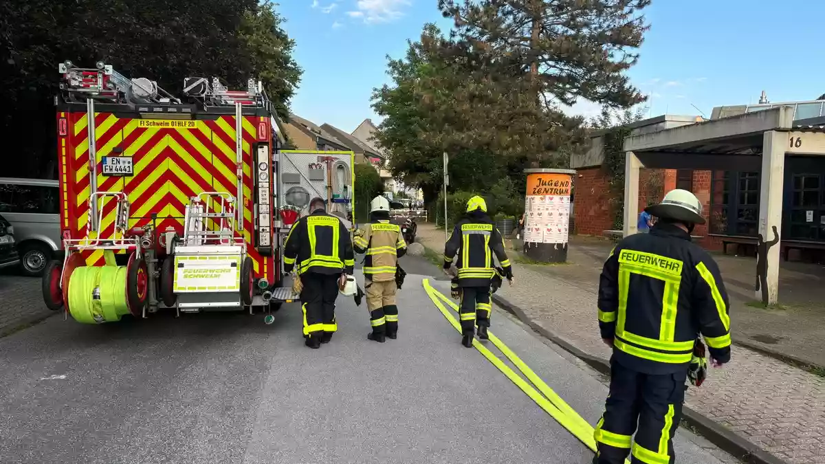 FW-EN: Ausgelöste Brandmeldeanlage Jugendzentrum, Märkische Str. - Bild: presseportal.de