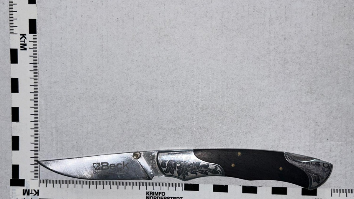 BPOL-H: Bundespolizei Flughafen Hannover: Verbotenes Messer führt zur Strafanzeige - Foto: presseportal.de