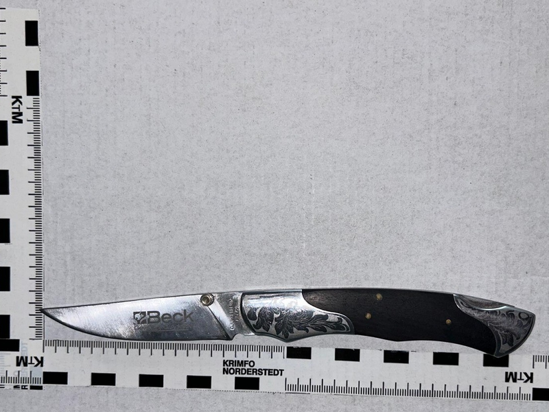 BPOL-H: Bundespolizei Flughafen Hannover: Verbotenes Messer führt zur Strafanzeige - Foto: presseportal.de