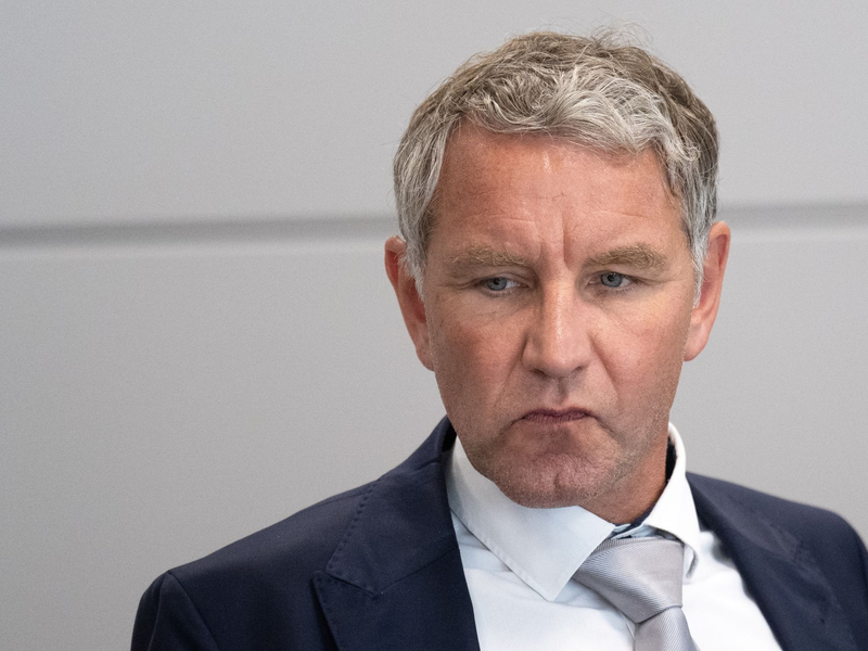 Das Urteil gegen Björn Höcke wird heute Nachmittag erwartet. - Foto: Hendrik Schmidt/dpa