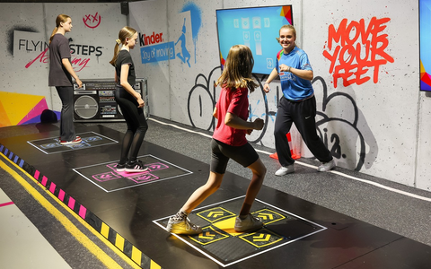 Erstes Highlight-Event der Flying Steps Academy & kinder Joy of Moving ein voller Erfolg - Foto: presseportal.de
