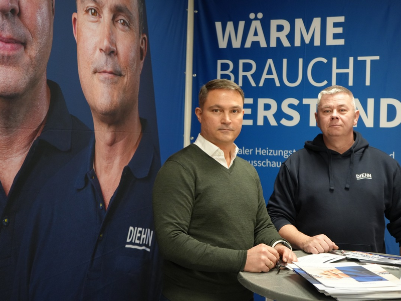 Lars-Oliver Breuer von der Diehn Heizungstechnik GmbH verrät: Wie funktioniert die Umstellung auf eine Wärmepumpe in einem Miets- oder Mehrfamilienhaus? - Foto: presseportal.de