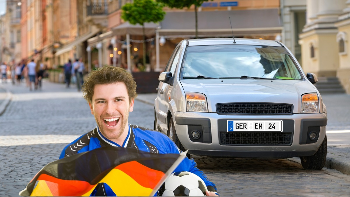 Die EM kommt im Straßenverkehr an - KennzeichenStar.de verzeichnet starke Nachfrage nach 