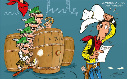 Streik im Wilden Westen - Lucky Luke und die letzte Runde für die Daltons! - Foto: presseportal.de