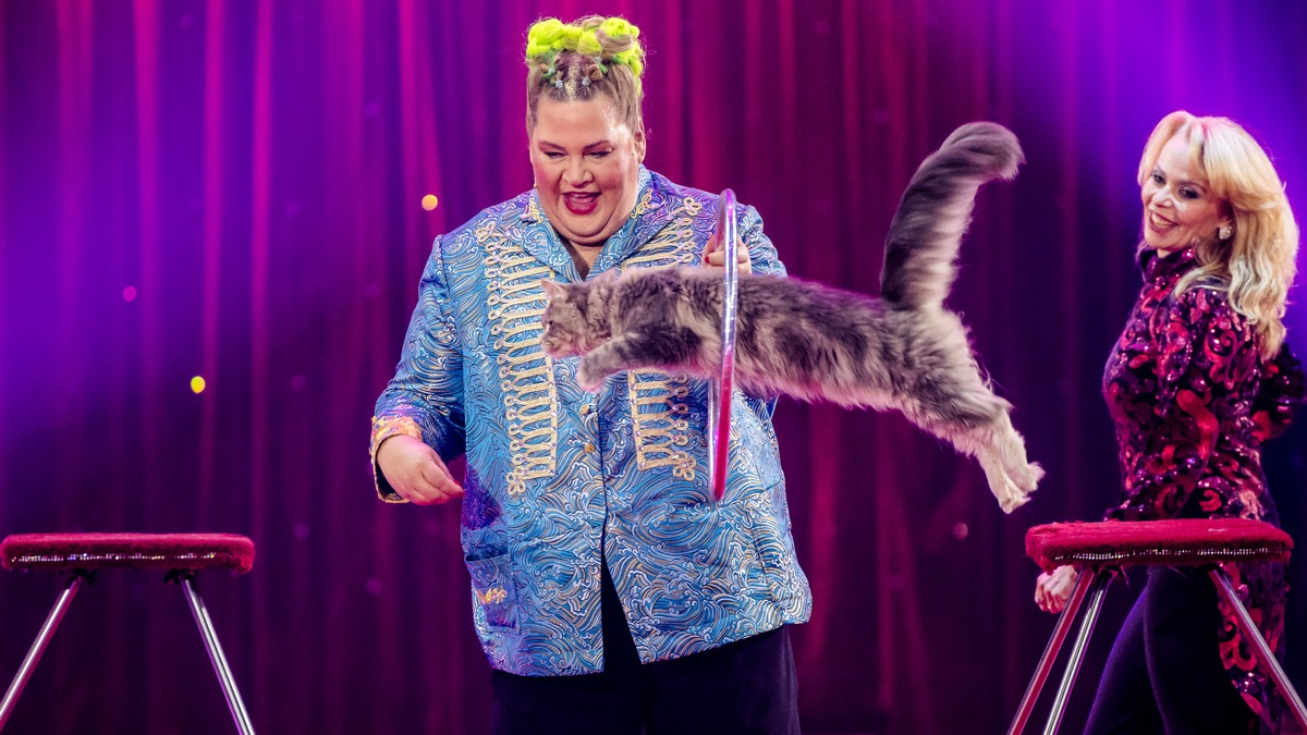 Ilka Bessin Stars in der Manege - Foto: Seven.One/Nadine Rupp, presseportal.de