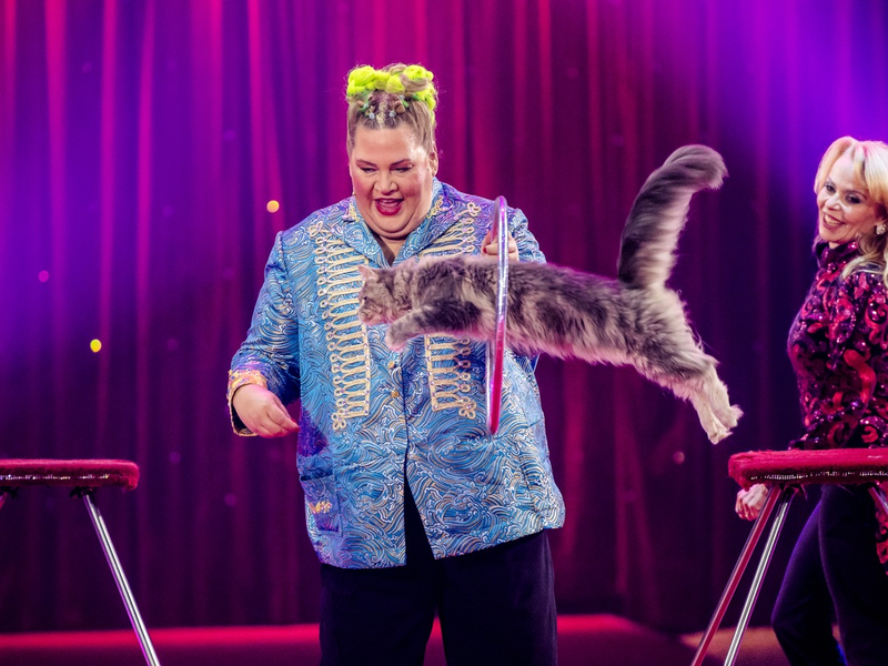 Ilka Bessin Stars in der Manege - Foto: Seven.One/Nadine Rupp, presseportal.de