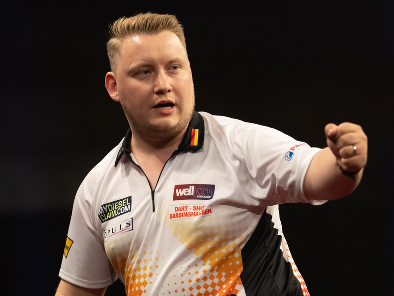 Martin Schindler und sein Teamkollege Christian Clemens gelten als Favoriten in ihrer Vorrunden-Gruppe. - Foto: Jürgen Kessler/dpa