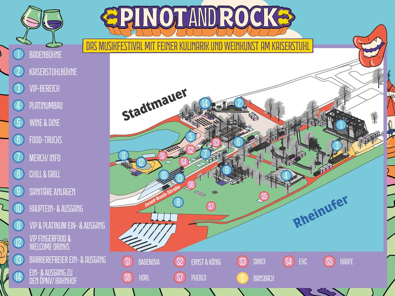 Pinot and Rock Festival: Ein Genuss für alle Sinne am Rhein - Foto: presseportal.de