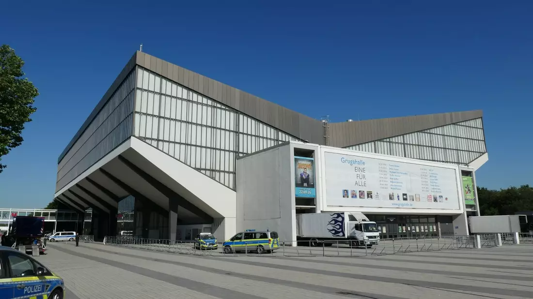 Am kommenden Wochenende veranstaltet die AfD in der Essener Grugehalle ihren Bundesparteitag. - Bild: Helge Toben/dpa