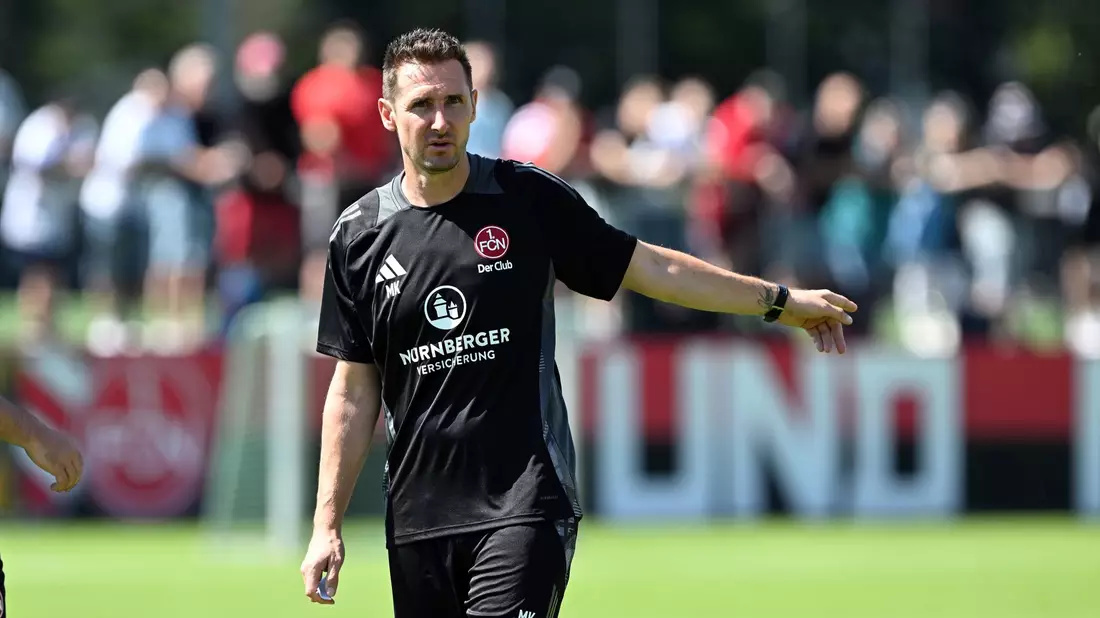 Neuer Trainer beim 1. FC Nürnberg: Miroslav Klose. - Bild: Federico Gambarini/dpa