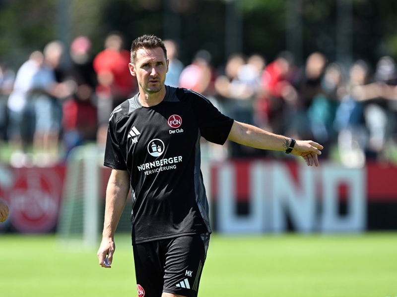 Neuer Trainer beim 1. FC Nürnberg: Miroslav Klose. - Foto: Federico Gambarini/dpa