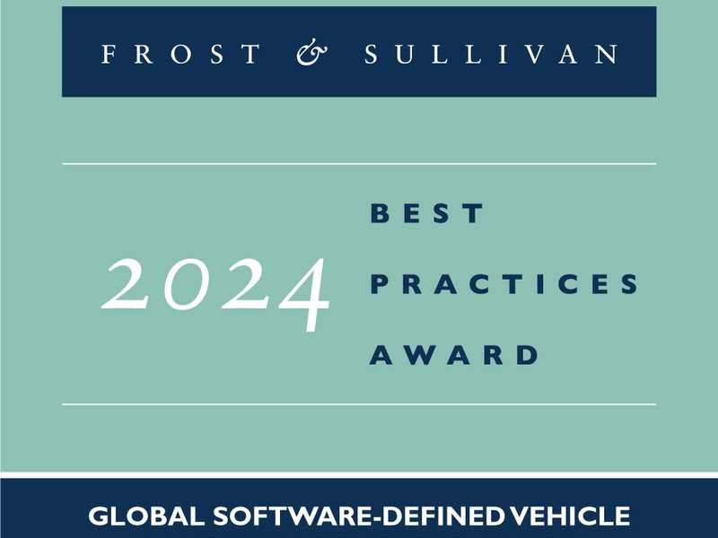 Valeo erhält Frost & Sullivan Global Company of the Year Award 2024 für seine marktführende Position im Bereich Software Defined Vehicle - Foto: presseportal.de