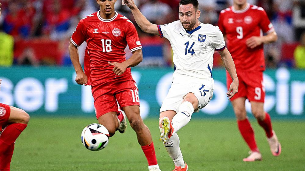 Dänemark - Serbien am 25.06.2024 - Foto: Pressefoto Ulmer / Markus Ulmer, über dts Nachrichtenagentur