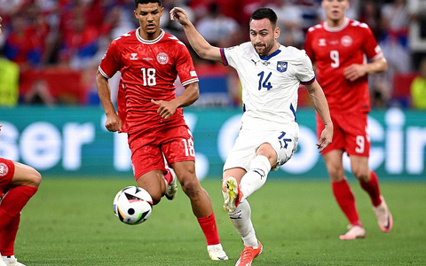 Dänemark - Serbien am 25.06.2024 - Foto: Pressefoto Ulmer / Markus Ulmer, über dts Nachrichtenagentur