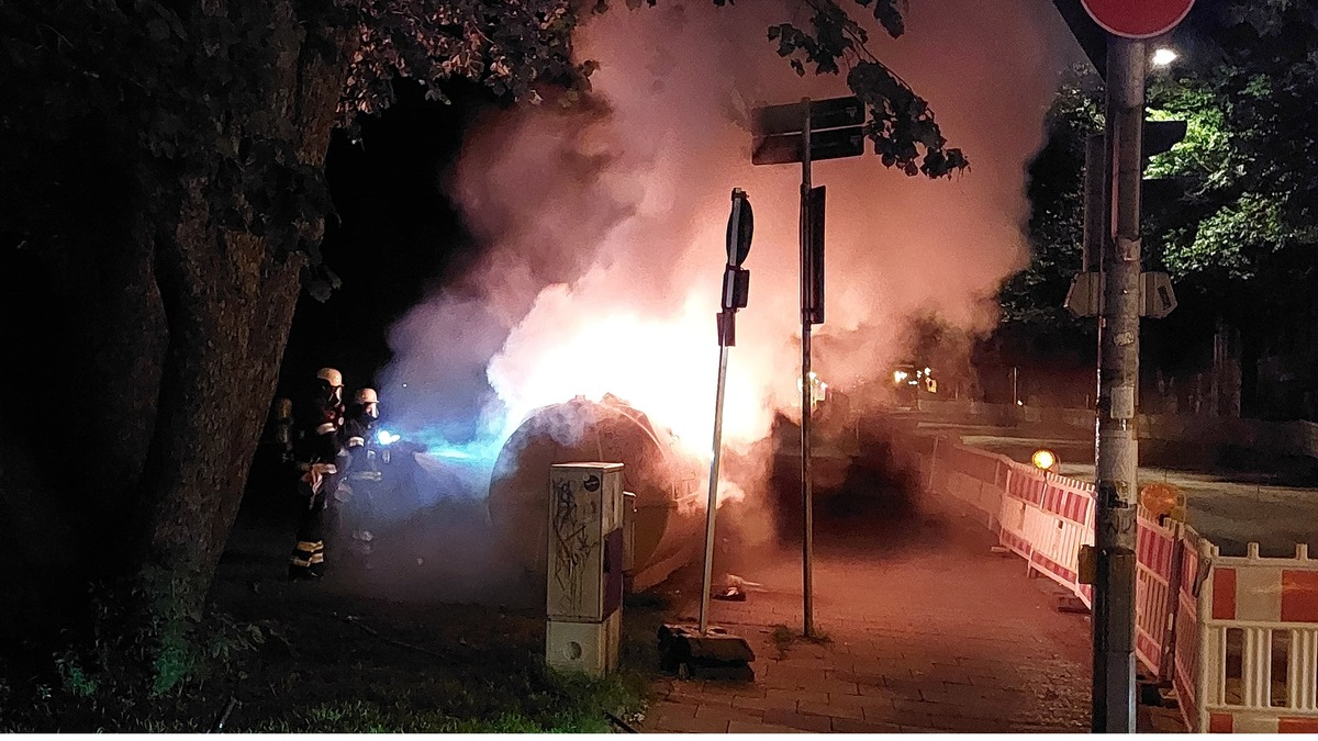 FW-M: Heller Feuerschein (Untergiesing) - Foto: presseportal.de