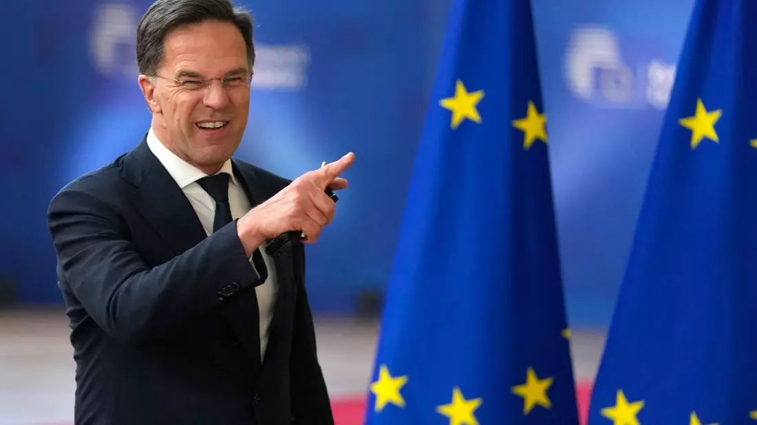 Mark Rutte wird künftig Nato-Generalsekretär sein. - Bild: Virginia Mayo/AP/dpa