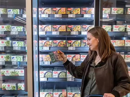 Iglos Muttergesellschaft, Nomad Foods, unterstreicht die Forderung nach einer Umstellung der Gefriertemperaturen, um branchenweit die CO2-Emissionen von Tiefkühlkost signifikant zu reduzieren - Foto: presseportal.de