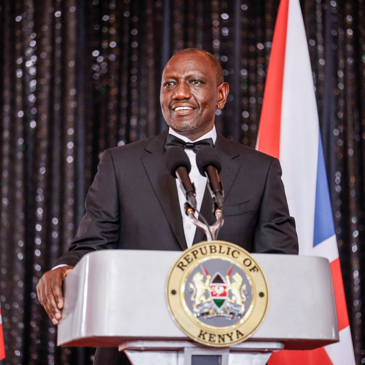 Der Präsident von Kenia: William Ruto. - Foto: Luis Tato/AFP/AP/dpa