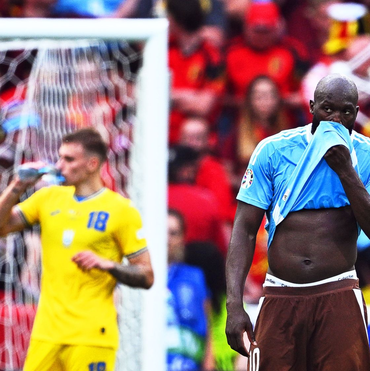 Belgien und die Ukraine trennten sich im letzten Gruppenspiel torlos. - Foto: Tom Weller/dpa