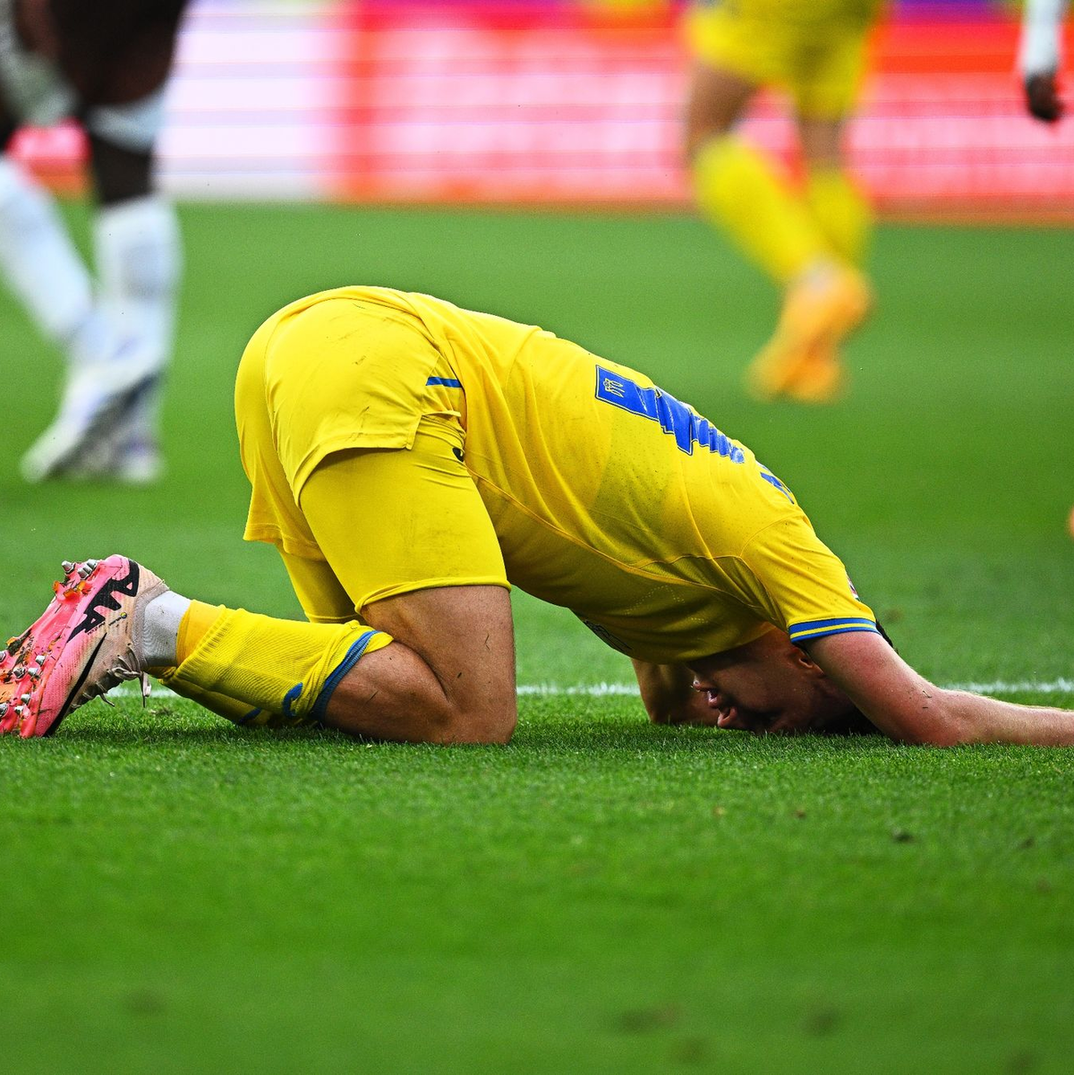 Die Ukrainer um Heorhij Sudakow schieden trotz vier Punkten aus. - Foto: Tom Weller/dpa