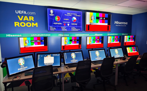 Mehr Klarheit durch Technik: Hisense liefert VAR Screens für UEFA EURO 2024 - Foto: presseportal.de