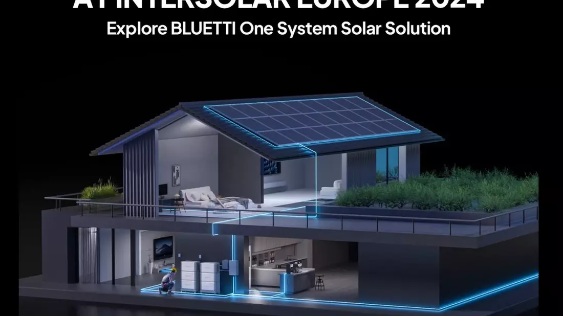 Die Zukunft strahlt hell: Das war die intersolar 2024 mit BLUETTI / Solarziegel sind nur eine von zahlreichen Innovationen, die die Besucher begeisterten - Bild: presseportal.de