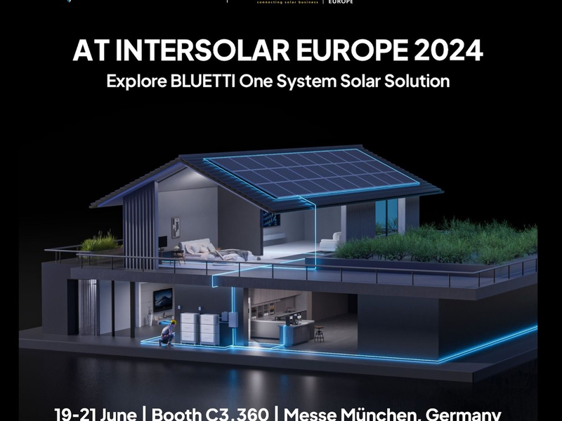 Die Zukunft strahlt hell: Das war die intersolar 2024 mit BLUETTI / Solarziegel sind nur eine von zahlreichen Innovationen, die die Besucher begeisterten - Foto: presseportal.de