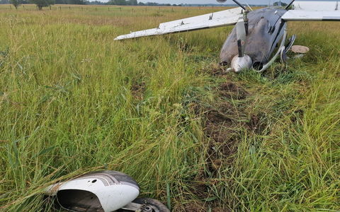 FW-RD: Flugzeugabsturz in Schachtholm - Foto: presseportal.de