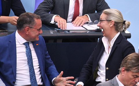 Tino Chrupalla und Alice Weidel am 26.06.2024 - Foto: über dts Nachrichtenagentur