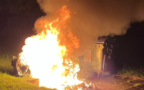 POL-HA: Zeugen nach Müllcontainer-Brand gesucht - Foto: presseportal.de
