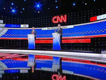 TV-Duell zwischen Trump und Biden am 27.06.2024 - Foto: über dts Nachrichtenagentur