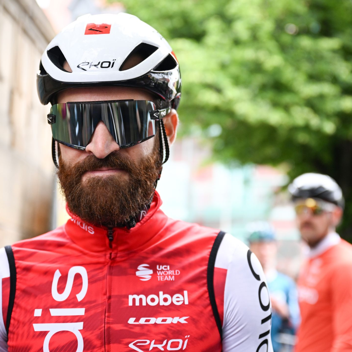 «100 Prozent sicher geht nicht»: Simon Geschke über das Training von Radprofis. - Foto: Bernd Weißbrod/dpa