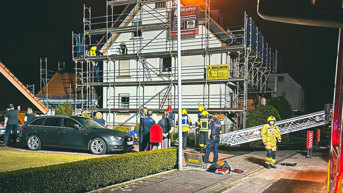 FW-DT: TH MiG - Person in Höhe im Ortsteil Spork-Eichholz - Foto: presseportal.de