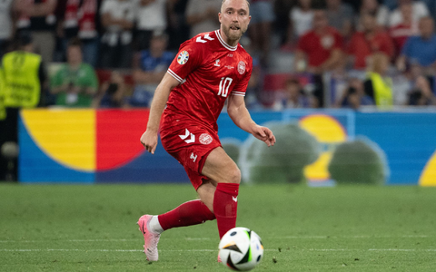 Der Einsatz von Christian Eriksen gegen Deutschland ist gefährdet. - Foto: Sven Hoppe/dpa