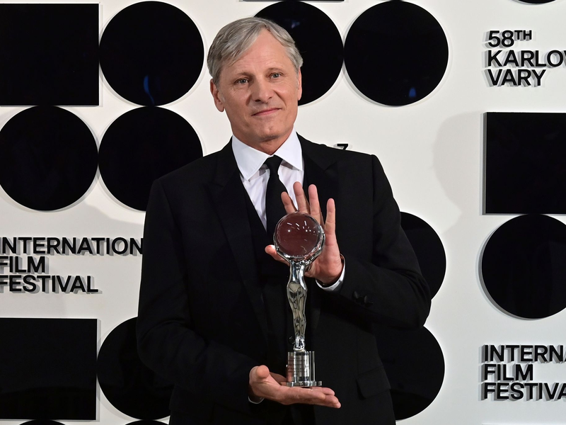 Das internationale Filmfestival in Karlsbad wurde mit einer Auszeichnung für Viggo Mortensen eröffnet. - Foto: Slavomir Kubes/CTK/AP/dpa