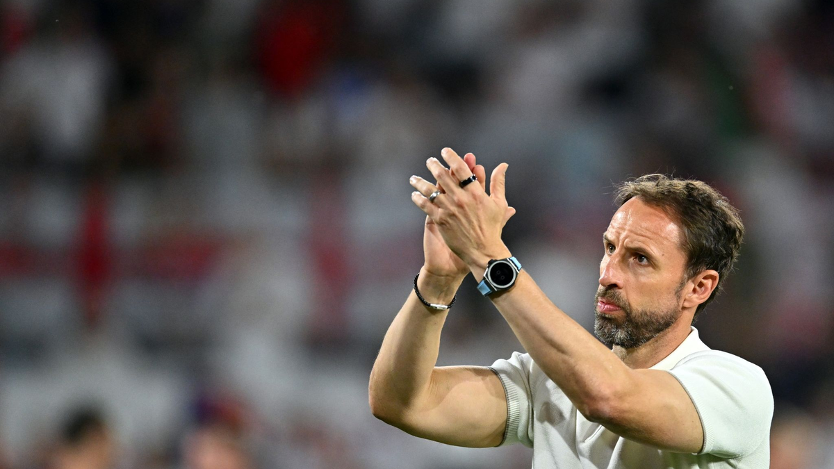 Trifft mit den Three Lions im EM-Achtelfinale auf die Slowakei: Englands Trainer Gareth Southgate. - Foto: Marius Becker/dpa