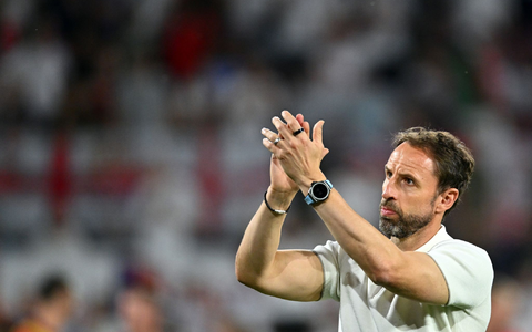 Trifft mit den Three Lions im EM-Achtelfinale auf die Slowakei: Englands Trainer Gareth Southgate. - Foto: Marius Becker/dpa