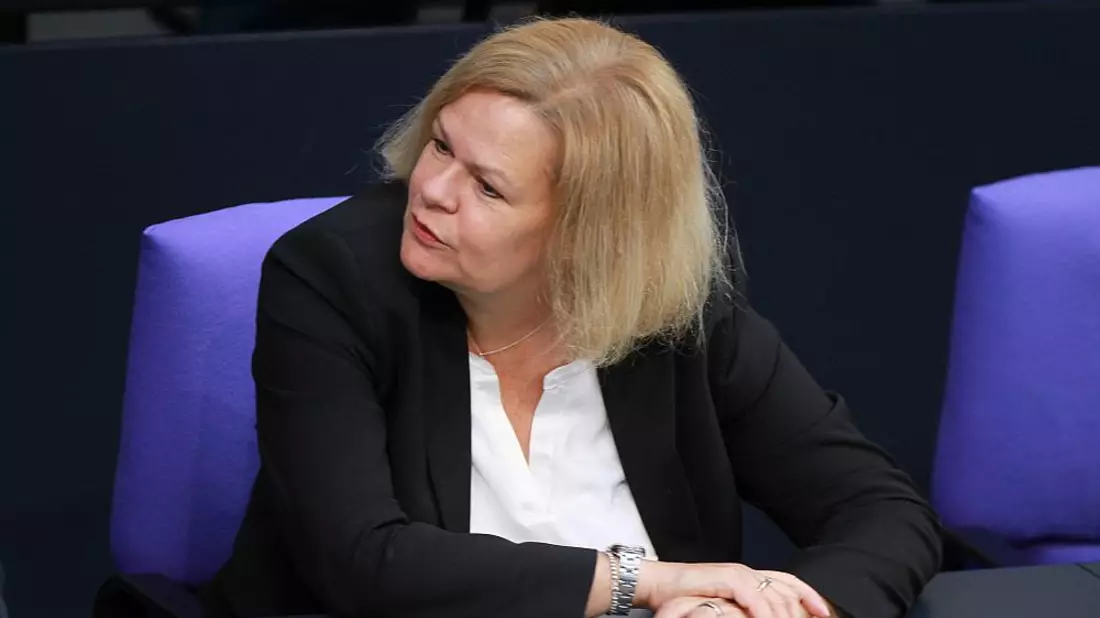 Nancy Faeser (Archiv) - Bild: über dts Nachrichtenagentur