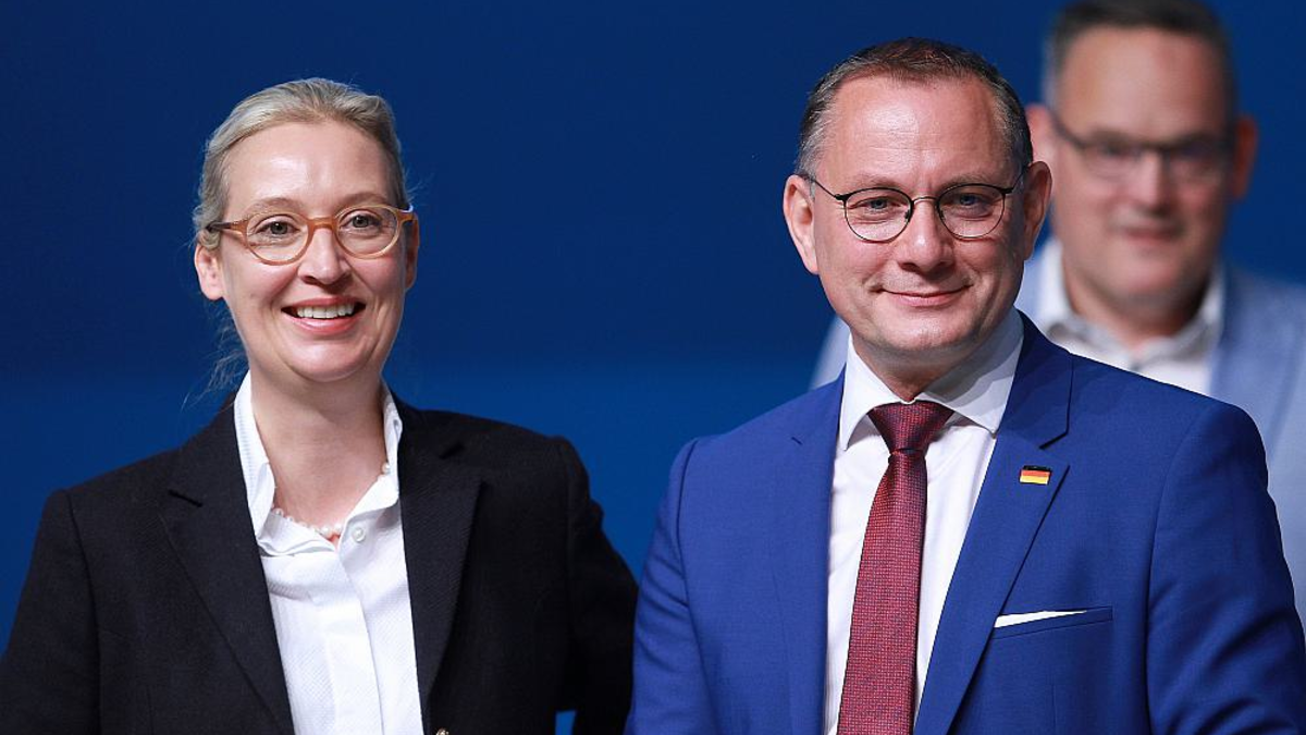 Alice Weidel und Tino Chrupalla - Foto: über dts Nachrichtenagentur