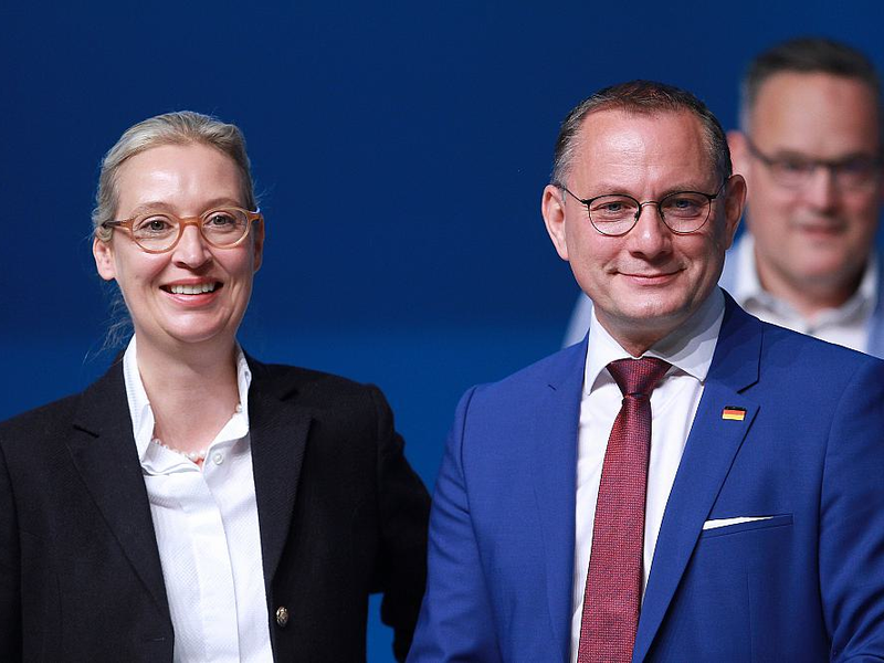 Alice Weidel und Tino Chrupalla - Foto: über dts Nachrichtenagentur