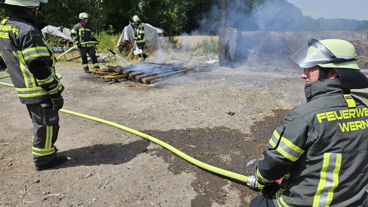 FW-WRN: Rauchentwicklung auf einem Bauernhof in Werne-Langern - Foto: presseportal.de