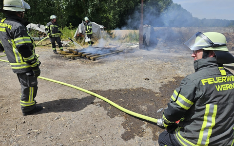 FW-WRN: Rauchentwicklung auf einem Bauernhof in Werne-Langern - Foto: presseportal.de