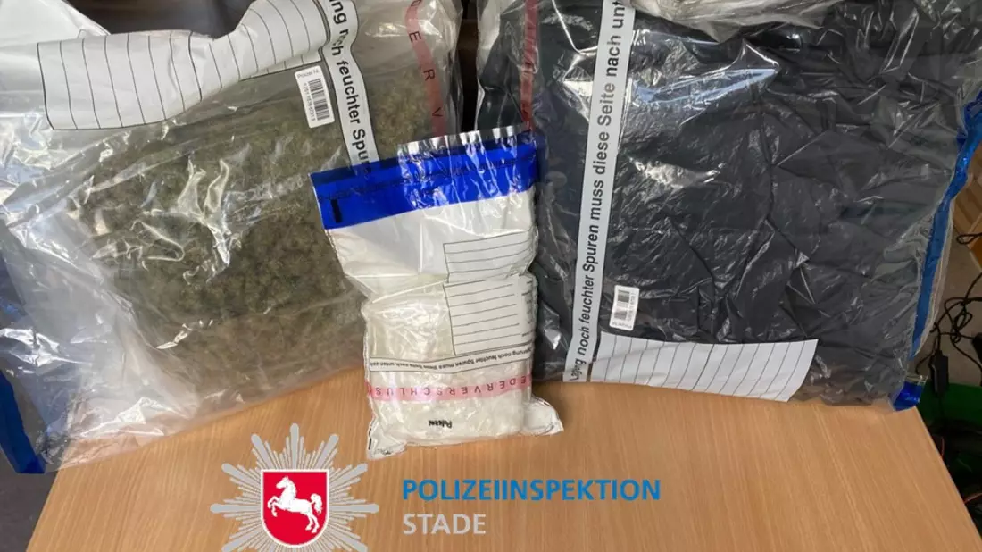 POL-STD: Stade / Hamburg: Festnahmen nach bandenmäßigem Handel mit Betäubungsmitteln - Bild: presseportal.de