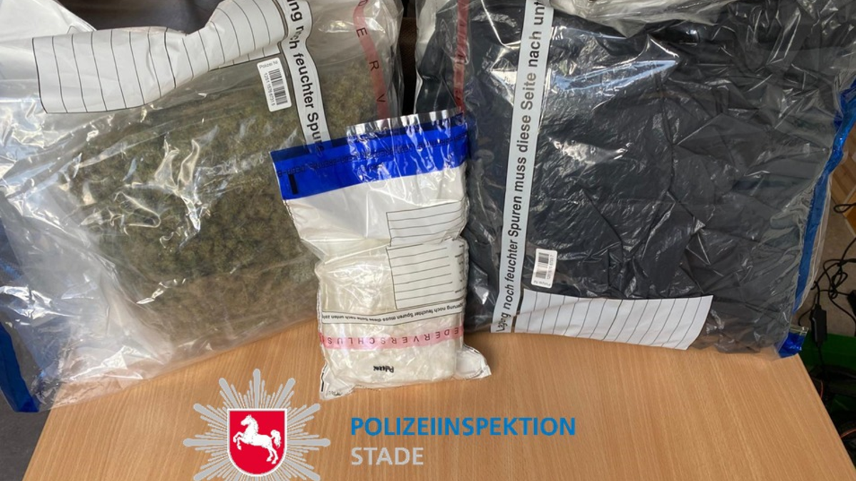 POL-STD: Stade / Hamburg: Festnahmen nach bandenmäßigem Handel mit Betäubungsmitteln - Foto: presseportal.de